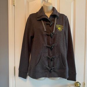 RENU Grey Nantucket Toggle Zip Jacket Sz L - NWOT